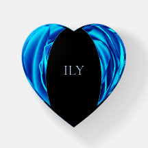 Elegantes Glasherz - Mit ILY