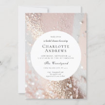 Elegantes Glitzer Brautparty