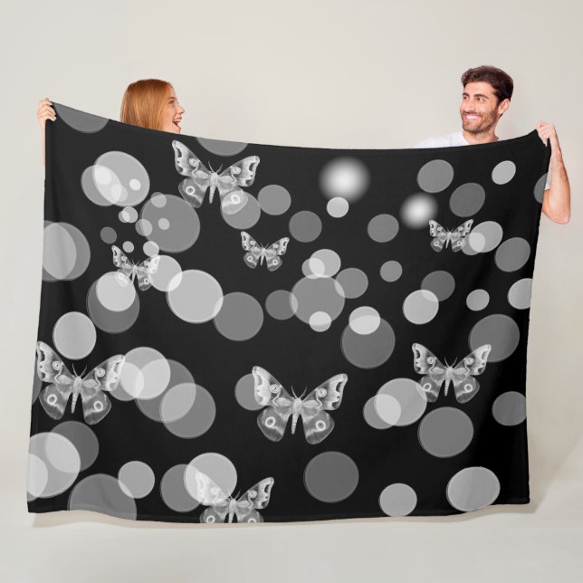 Elegantes Glossy Fleecedecke (Beispiel)