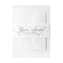 Elegantes Gold Dot Bly Band