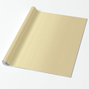 Elegantes Gold Farbe Modernes Goldenes Glossygesch Geschenkpapier