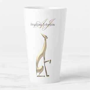 Elegantes Gold Milchtasse