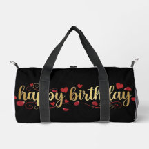 Elegantes Gold & Rotes Herz Herzlichen Glückwunsch