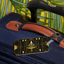 Elegantes Gold Schwarz Gatsby