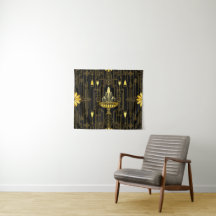 Elegantes Gold Schwarz Gatsby