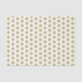 Elegantes Gold Snowflake Holiday Tissue Seidenpapier