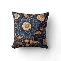 Elegantes Gold und Marineblau