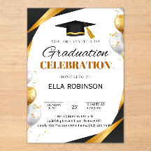 Elegantes Gold und Schwarz