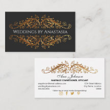 Elegantes Gold Wirbel Schwarzes Glühen