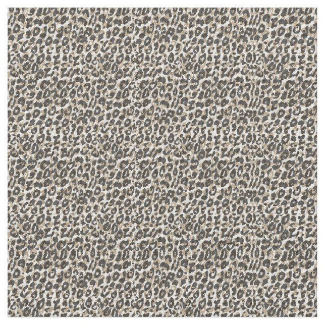 Elegantes Goldleopardenmuster Stoff (Nahaufnahme)