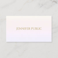 Elegantes Goldskript-Minimalistisches Trendy