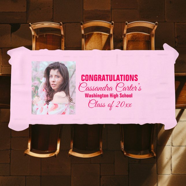 Elegantes Graduate Foto Tischdecke (Von Creator hochgeladen)
