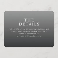 Elegantes Grau Typografisch