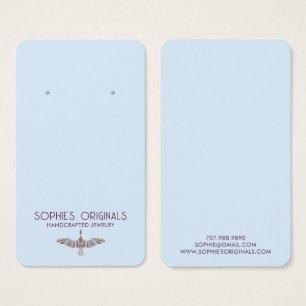 Elegantes graues Blue Bird-Logo