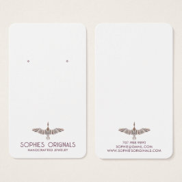 Elegantes graues Lavendel-Vogelschwarm-Display