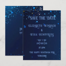 Elegantes Green Sparkle Design für Hochzeiten Postkarte