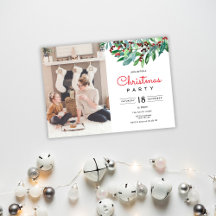Elegantes Grün Weihnachts-Party
