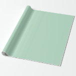Elegantes grünes Papier Geschenkpapier<br><div class="desc">Mit diesem eleganten, grünen Papier verwöhnen Sie Ihre Geschenke stilvoll. Der weiche Pastellton verleiht dem Hotel eine Touch von Eleganz und eignet sich perfekt für Hochzeiten, Geburtstage, Firmengeschenke, Babyduschen und Urlaubsgeschenke. Das glatte, hochwertige Papier sorgt für ein makelloses Verpackungserlebnis und erhöht jedes Geschenk mit einer raffinierten und modernen Ästhetik. Egal...</div>