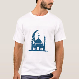 Elegantes Halbmond-Ramadan-T-Shirt T-Shirt