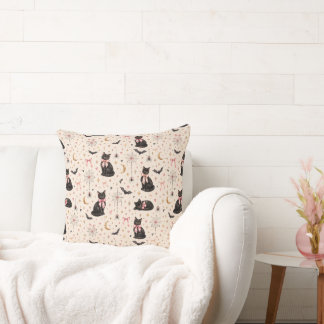 Elegantes Halloween-Chic Grusel-Saison Kissen