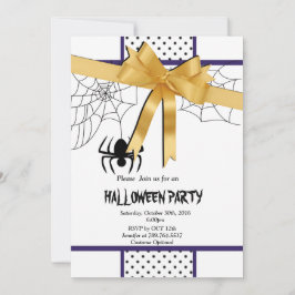 elegantes Halloween-Party Einladung