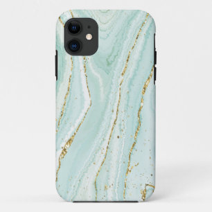 elegantes handgemaltes Flüssig-Marmor-Design mit G Case-Mate iPhone Hülle