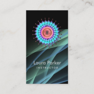 Elegantes heilende Lotus-Logo-einfache Visitenkarte