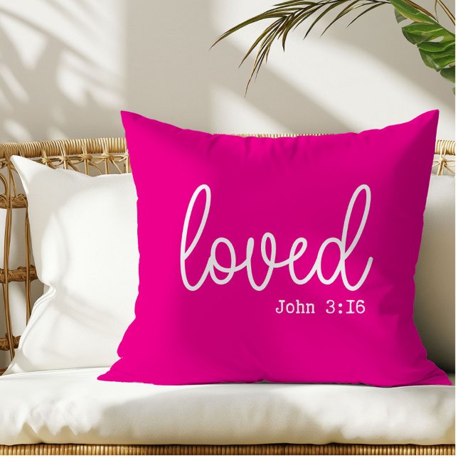 Elegantes, helles rosa Zitatpfeifen Kissen (Von Creator hochgeladen)