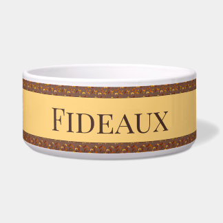 Elegantes Herbstblatt Napf