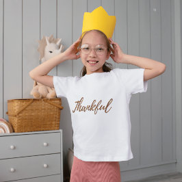 Elegantes Herbstblatt T-Shirt