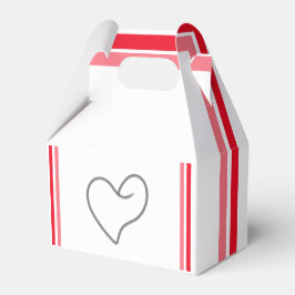 Elegantes Herzform-Design Geschenkschachtel