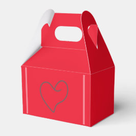 Elegantes Herzform-Design Geschenkschachtel