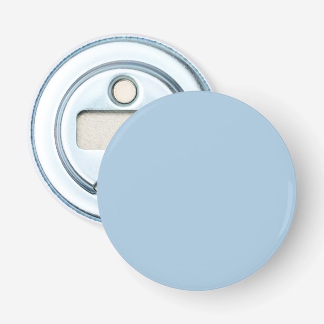Elegantes Himmelblau  Flaschenöffner (Vorderseite)