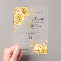Elegantes HochzeitGold-Rose Blumenthema