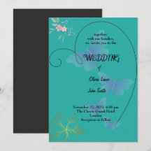 Elegantes Hochzeitskartendesign