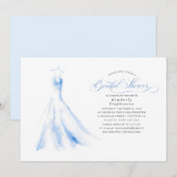 Elegantes Hochzeitskleid Dusty Blue Brautparty