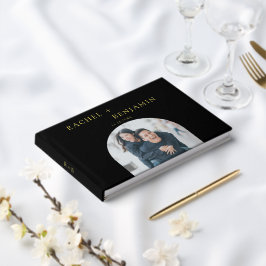 Elegantes Hochzeitssemble Foto Gästebuch