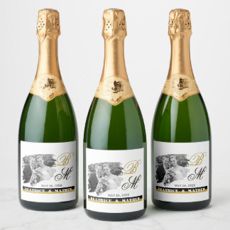 Elegantes Hochzeitssemble Foto Weinmarken, Jubiläu