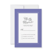 Elegantes Hochzeitsszenario Blau & Weiß