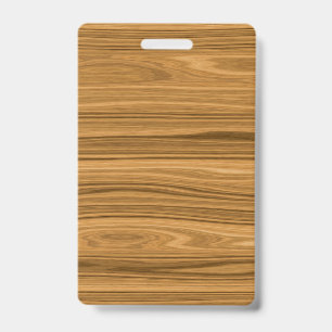 Elegantes Holzkorn-Design Ausweis