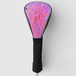 Elegantes Hot Pink und Magenta Dekorative Dahlia Golf Headcover