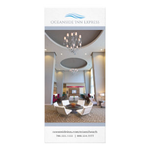 Elegantes Hotel Werbekarte