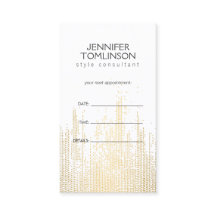 Elegantes Imitat Gold Confetti Dots Muster