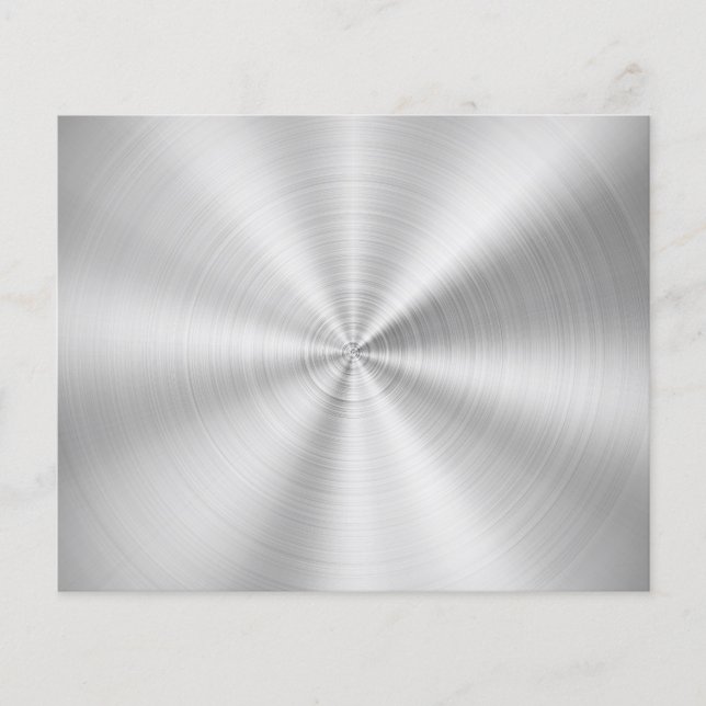 Elegantes Imitat-metallisches glänzendes Silber Flyer (Vorne)