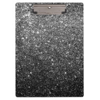 Elegantes Imitat-schwarzer Glitzer