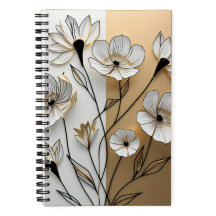 Elegantes, individuell anpassbares Ruled-Notebook