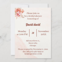 Elegantes, individuelles Brautparty mit Blumenrahm