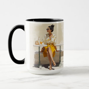 Elegantes individuelles Foto Damen  Tasse