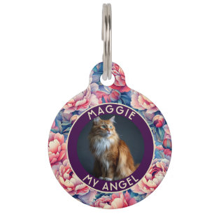 Elegantes individuelles Geschenk für Hundepapa Pfi Haustiermarke