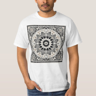 Elegantes islamisches Fliesenmuster: Ein Meisterwe T-Shirt